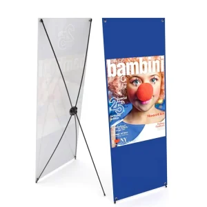 80×180 cm Outdoor Portable Vertical Advertising X Banner Stand
