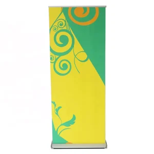 80x200cm Rise-Fall Promotional Advertising Recycle Display Aluminum Stand Roll-Up Banner Display Stand Base