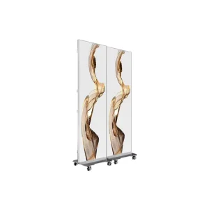 83-Inch 70-Inch Portable P1.5 P1.8 P2.5 GOB Digital LED Poster Display Screen Indoor Portable LED Video Wall