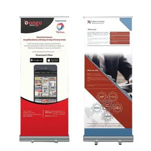 85 X 200cm Lightweight Retractable Indoor Aluminum Roll Up Banner Handheld Display Stand with Tool Free Assembly for Advertising
