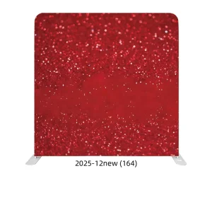8ft 10ft 20ft Custom Red Sequined Photography Backdrop Cloth, Portable Aluminum Frame