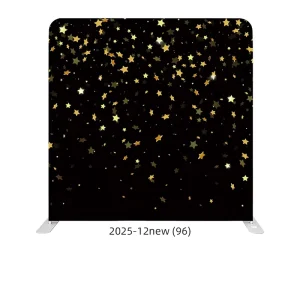8ft 10ft 20ft Custom Starlight-Printed Stretch Cloth Backdrop Curtain with Portable Aluminum Frame