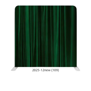 8ft 10ft 20ft Customized Stage-Printed Stretch Cloth Backdrop Curtain with Portable Aluminum Frame