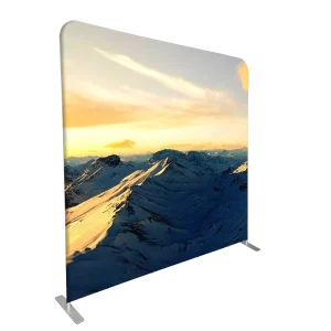 8ft 10ft 20ft Exhibition Backdrop Trade Show Display Booth Stretch Banner Stand Tension Fabric Display Stand