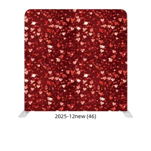 8ft 10ft 20ft Full-Color Portable Wall-Mounted Photo Booth Backdrop with Stretch Cloth Banner Stand and Pillowcase Cover