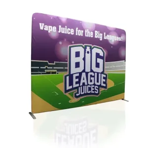 8ft 10ft 20ft Promotion Exhibition Backdrop Trade Show Pop-up Display Booth Stretch Tension Fabric Display Banner Stands