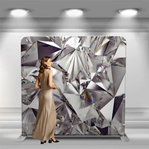 8ft 10ft 20ft Stretch Tension Fabric Trade Show Backdrop Display Stand
