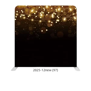 8ft 10ft Custom Starlight-Printed Stretch Cloth Backdrop Curtain with Portable Aluminum Frame