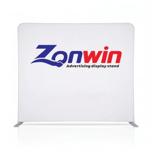 8ft 10ft Event Stand Photo Booth Display Popular Ez Tube Banner Pillow Case Portable Trade Show Display Backdrop