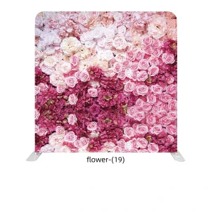 8ft 10ft Floral Stretch Fabric Photography Booth Backdrop