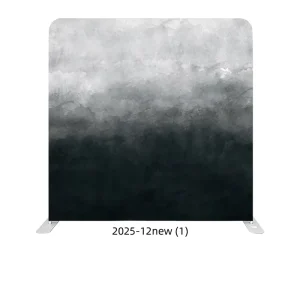 8ft Custom Double-Sided Printed Polyester Stretch Cloth Photo Booth Backdrop with Aluminum Frame