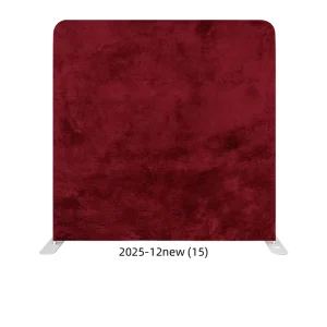 8ft Custom Full-Color Printed Stretch Fabric Backdrop Curtain with Aluminum Frame
