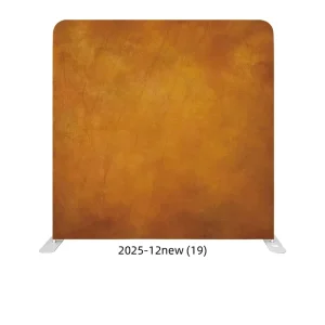 8ft Custom Full-Color Printed Stretch Fabric Backdrop Curtain with Portable Aluminum Frame