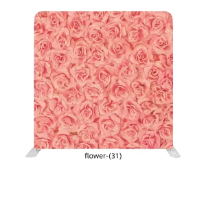 8ft Floral Stretch Fabric Photography Booth Backdrop