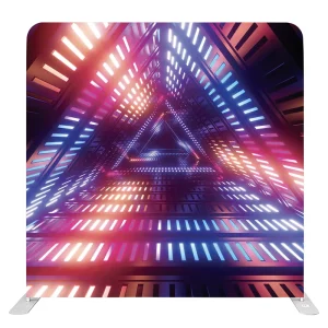 8ft x 7.6ft Wrinkle-Free Double-Sided Portable Stretch Fabric Pillowcase Photobooth Backdrop Stand