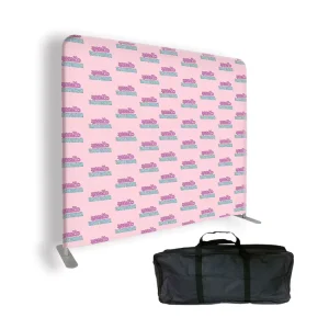 8ft x 8ft Photo Booth Tension Fabric Tube Backdrop Display Stand Pillow Cover