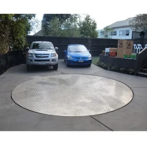 8m Diameter 5000kg 2-Car Home Parking Platform Turntable