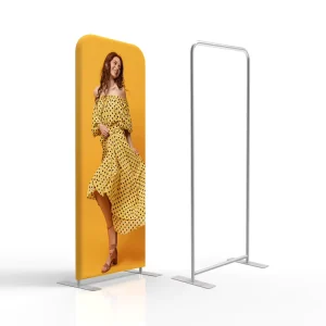 8×8 Photo Booth Backdrop Stand with Pillow Cover and Tension Fabric Tube Display
