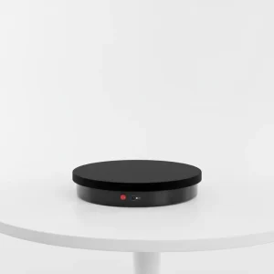 9 16 Electric Photography Turntable 52cm Platform 100kg Load Adjustable Speed Automatic Rotation 3D Scanner Display Stand
