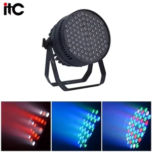 90x3W DMX512 RGBW PAR Stage Light for Discos Parties Bars and DJs with 4/8 Channels IP20 Protection