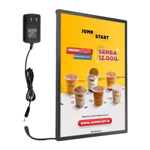 A1 A2 A3 A4 Aluminum LED Lightbox Frame, Wall Mount, Acrylic