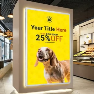 A1 A2 A3 A4 Slim LED Lightbox Rectangle shaped Aluminum Snap Frame Display for Indoor Movie Shop Restaurant Decorative
