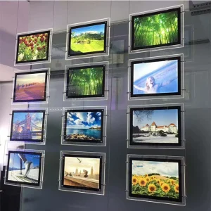 A3 Double-Sided Indoor Acrylic Magnetic LED Window Light Box