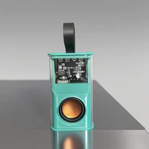 A36 Transparent Wireless BT Speaker with Breathing Light, HD Bass for Outdoor and Home Use