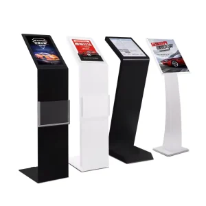 A4/A3 Vehicle Showroom Brochure Display Rack and Information Sign Holder