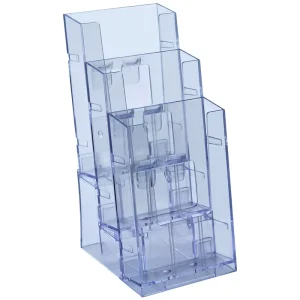 A4 A5 Acrylic Wall Mounted Brochure and Literature Holder Display Rack