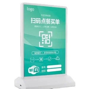 A4 Double Sided LED Lightbox, Illuminated Billboard, IP20 Rated, Rechargeable