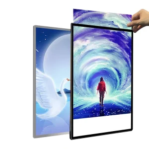A4 LED Ultra-Thin Portable Light Box with Glass Panel, Black or Silver