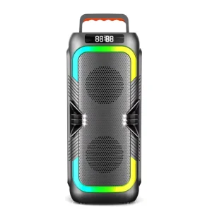 ABS4220G Portable Bluetooth Speaker with RGB Lights, Stereo Sound and Voice Function