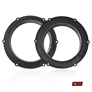 AK-11 6.5 Inch Car Speaker Mounting Spacer and Adapter Ring, Black