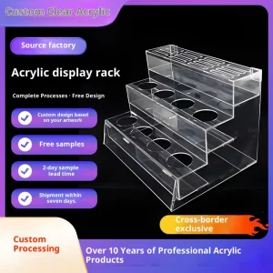 Acrylic Blind Box Transparent Multi-Layer Cartoon Doll Storage Display Rack