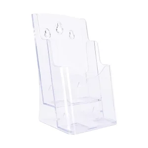 Acrylic Brochure Holder for Wall Mount or Countertop