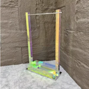 Acrylic Clothing Store Transparent Display Cabinet Multifunctional Shelves Boutique Display Rack