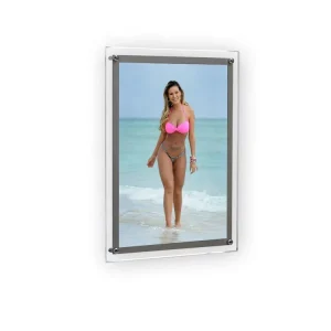 Acrylic Crystal LED Advertising Light Box Display Screen