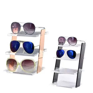 Acrylic Desktop Display Rack for Glasses, Wallets, and Cosmetics