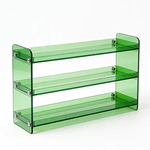 Acrylic Display Rack for Home Decor, Trade Shows, and Retail Stores