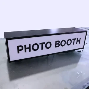 Acrylic LED Advertising Light Box Sign for Mixed-Use Centers