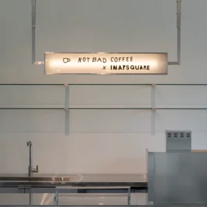 Acrylic LED Lightbox Logo Sign for Outdoor Advertising and Coffee Shops