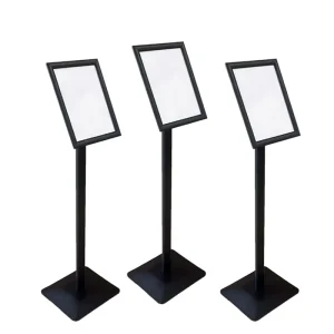 Acrylic Poster Stand Floor Sign Display Stand for Advertising, Shopping Guides, Wedding Signs, and Decoration