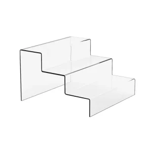 Acrylic Stepped Display Stand Transparent Multi-Layer Step Storage Rack