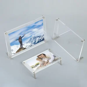 Acrylic Transparent Display Stand Photo Display Stand High definition Screw Bracket Display Frame