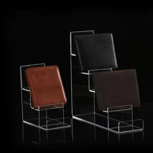 Acrylic Wallet Display Stand Holder