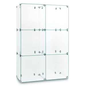 Acrylic and Glass Display Cabinet