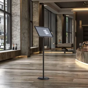 Adjustable A4 A3 8.5×11 Floor-Standing Menu and Poster Stand