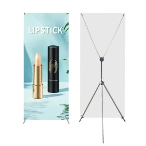 Adjustable Aluminum Single-Sided X Shape Banner Stand
