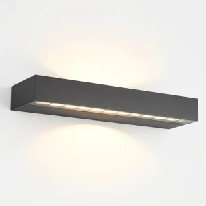Adjustable Beam Angle Aluminum LED Wall Light IP65 40W Waterproof Garden Light
